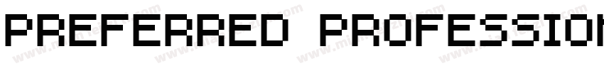 Preferred Professional字体转换